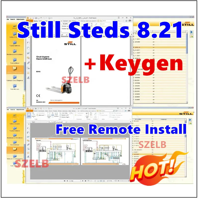 2026 HOT Still Steds Navigator Forklifts D8.21 R2: Manuales de Reparación y Servicio, EPC, Diagramas de Diagnóstico, Catálogo, Instrucciones Completas