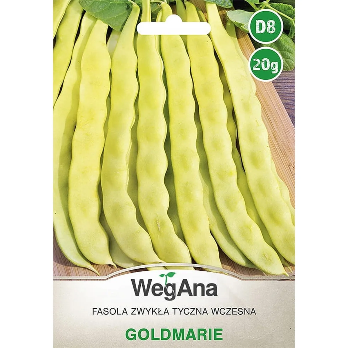 Frijoles Goldmarie lisos 20g Semillas vegetales VegAna