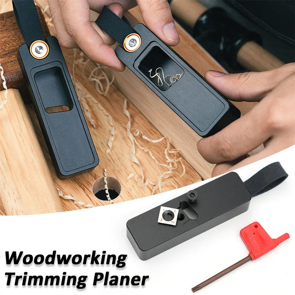 Trimming Aluminum Planing Pulling and Planing Solid Wood Ecological Board Trimming Edge Sealing Deburring Woodworking Tools