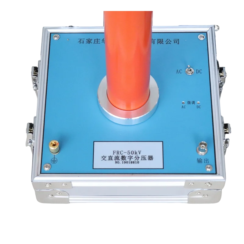 China Factory Good Quality AC DC High Voltage Divider 50KV~300KV High Potential Divider Kilovoltmeter HV Hipot Divider Meter