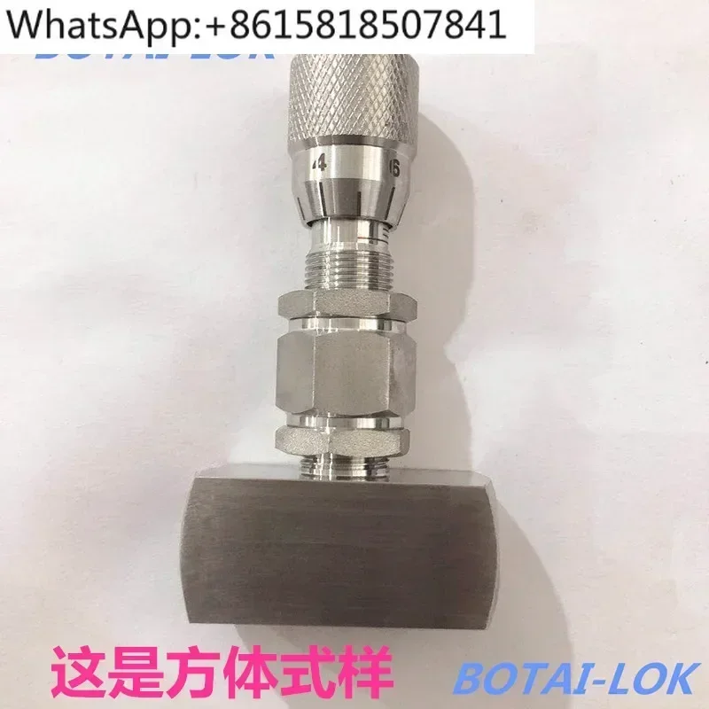 Scale micro control valve, micro control valve, flow control valve WL11H-320P G1/4 G1/8
