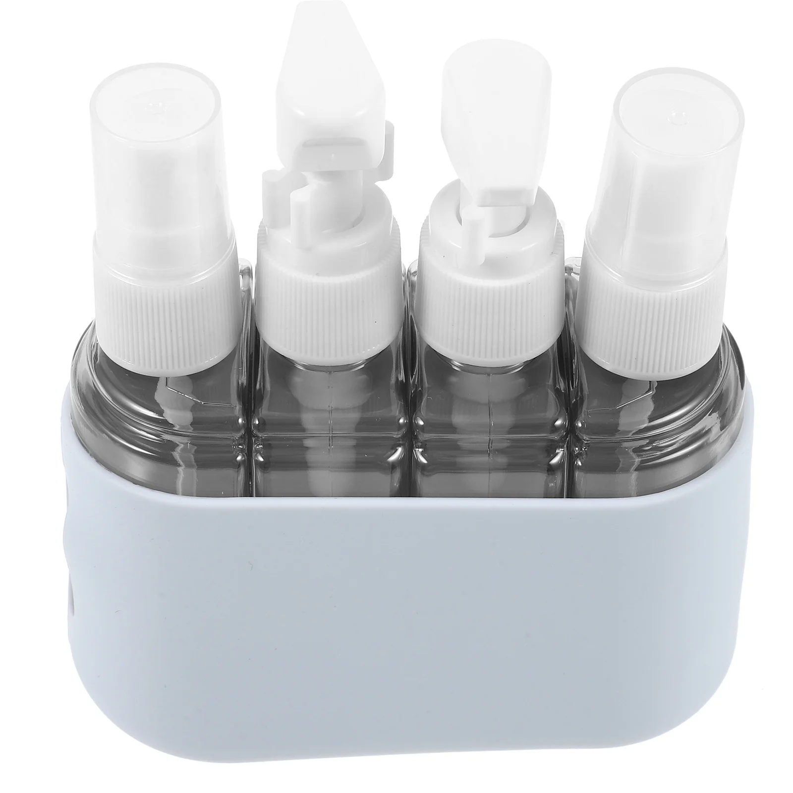 

1Set Silicone Travel Lotion Bottle Leakproof Refillable Small Travel Toiletry Container for Shampoo Conditioner Shower Gel