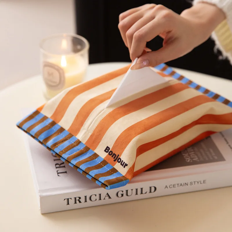 

Memphis Rhapsody Luxury Tissue Box Bathroom Toilet Paper Holder Vintage Living Room Car Organizer Decorative Napkin Dispenser