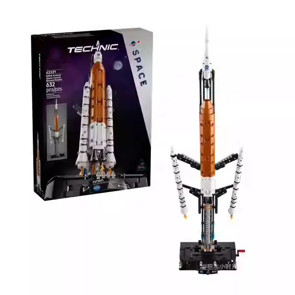 

632PCS Technology Artemis Space Launch System Rocket Building Blocks Construction Bricks Toy Gift For Adult Kids