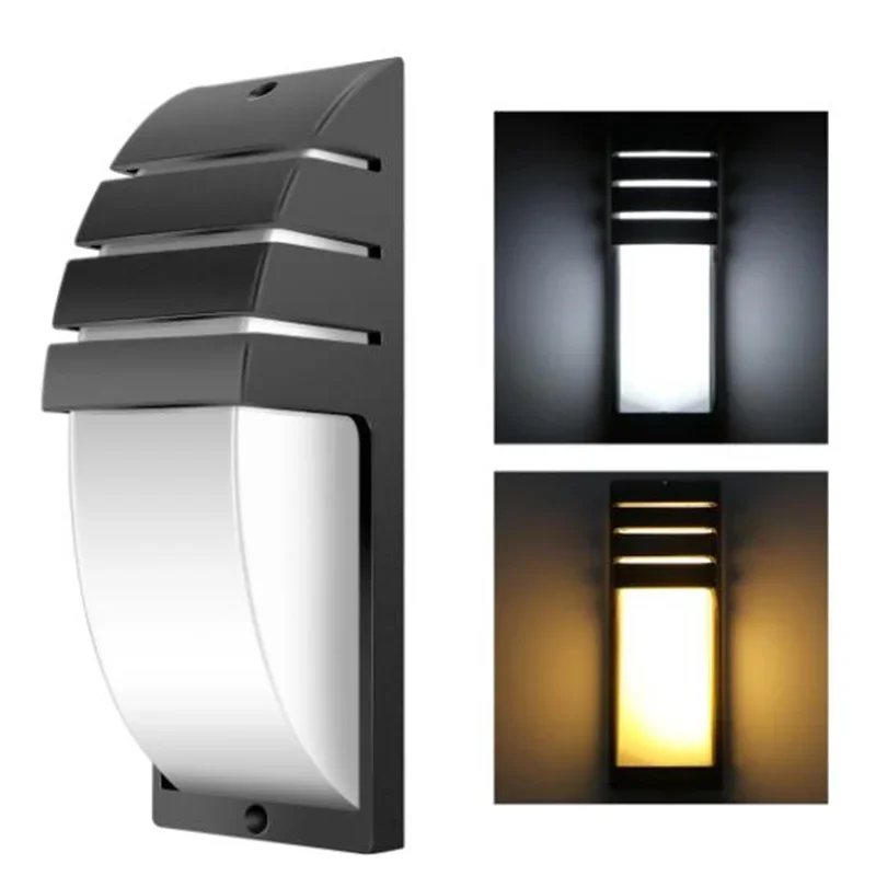 ERR مقاوم للماء في الهواء الطلق وحدة إضاءة LED جداريّة مصابيح AC90-260V الألومنيوم فناء حديقة الشرفة الممر أضواء الرجعية الجدار مصباح #2