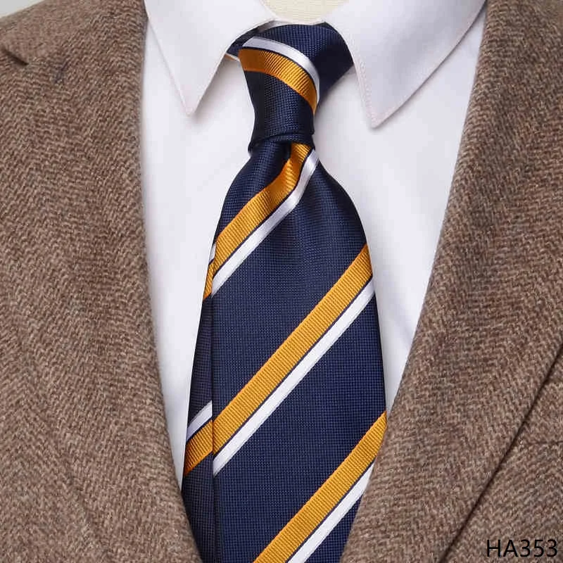 high-quality-deep-blue-orange-striped-tie-men's-jacquard-retro-business-banquet-dress-accessories-8cm-wide-handmade-knotted-tie