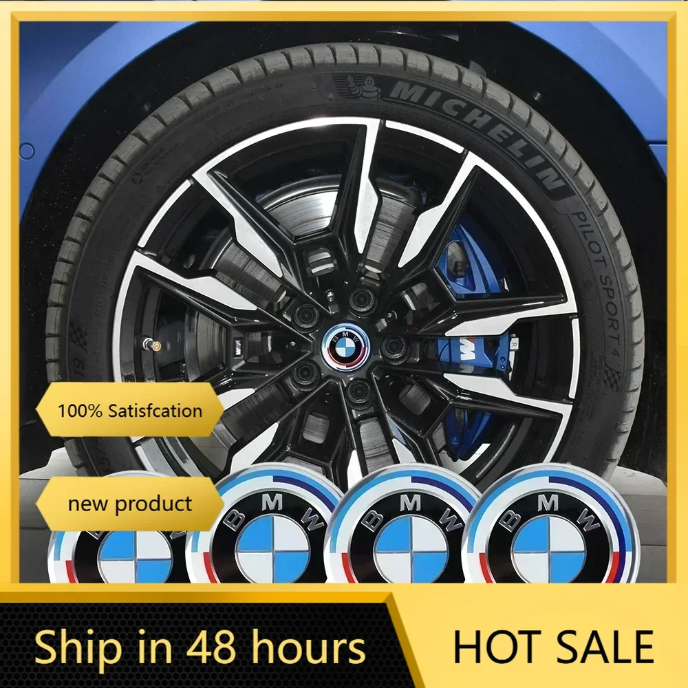 

-4pcs 56/68mm Car Styling Wheel Center Hub Cap Auto Rim Covers For BMW E36 E46 E53 E90 E60 E61 E93 E87 X1 X3 X5 F30 F20 G30/