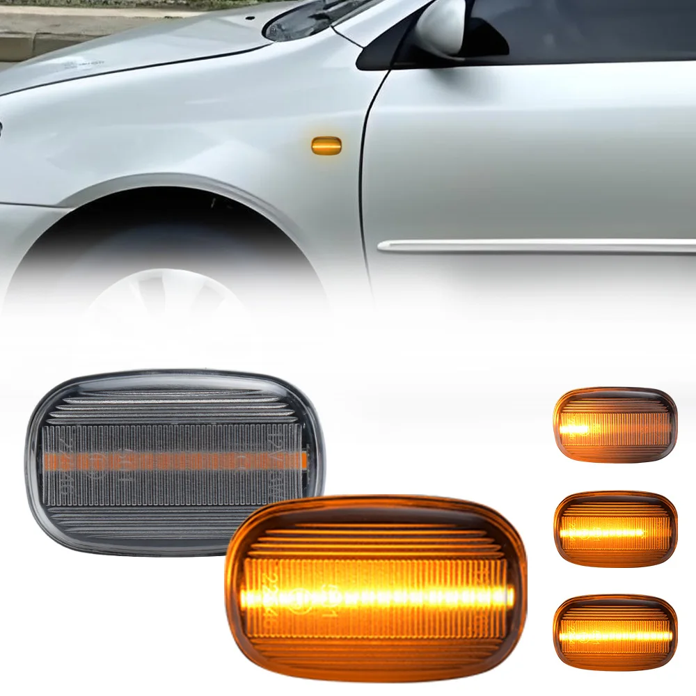 2pcs Led Dynamic Side Marker Turn Signal Lights For Lexus RX 300 330 350 400h MCU3 GSU3 MHU3 MCU15 Lexus RX XU1 GS 300 JSZ147