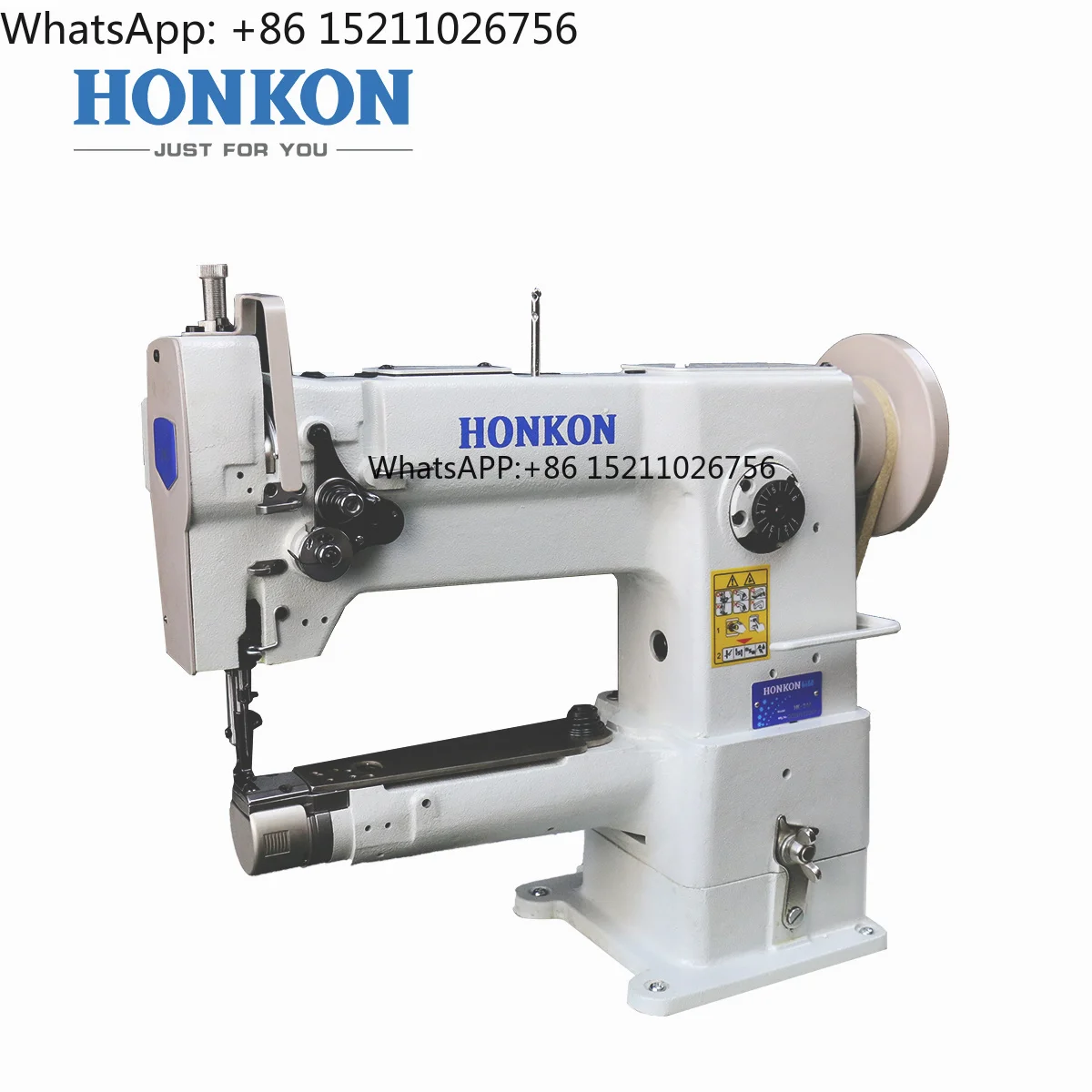 Single - Cylinder Bed with Unison Feed Lockstitch Sewing Machine (big Hook) HK-246