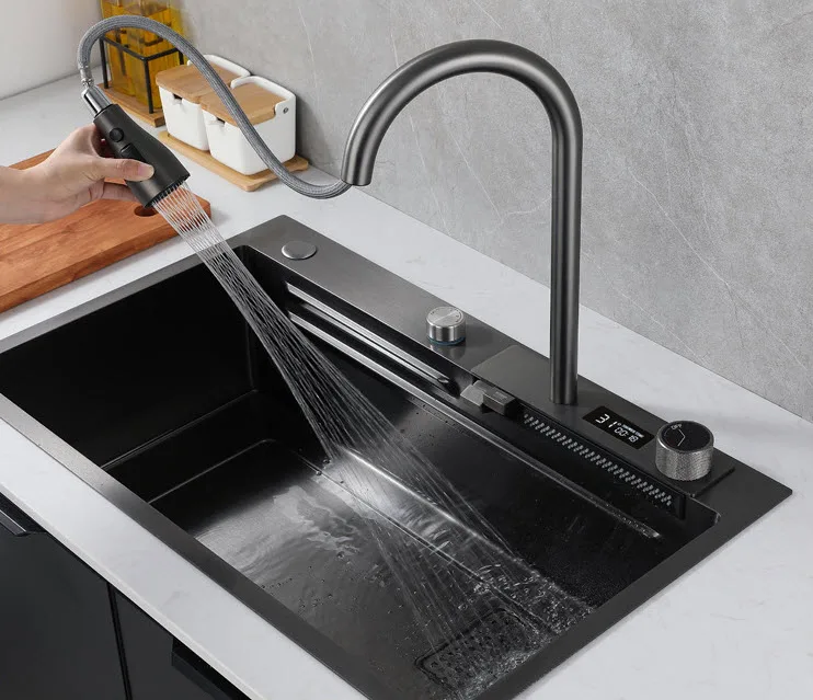 인기 상품 304 스테인리스 스틸 주방 싱크대 고급 스테인리스 스틸 싱크대 포함 304 스테인리스 스틸 주방 싱크대 나노