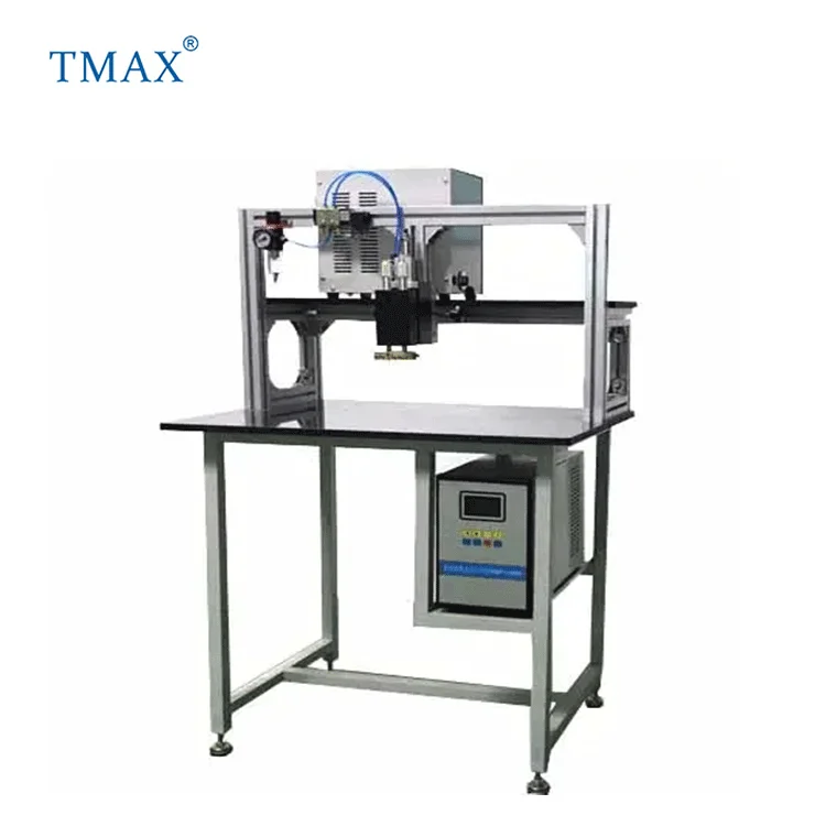 

TMAX Brand Pneumatic Tab DC Spot Welder Machine with Continuous Welding Mode for Lithium Battery Pack Strip