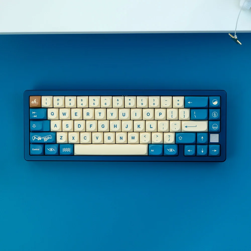 PBT Keycap GMK Earth Tones Keycaops MA Profile Dye Sublimation Key Cap For MX Switch Mechanical Keyboard Gaming