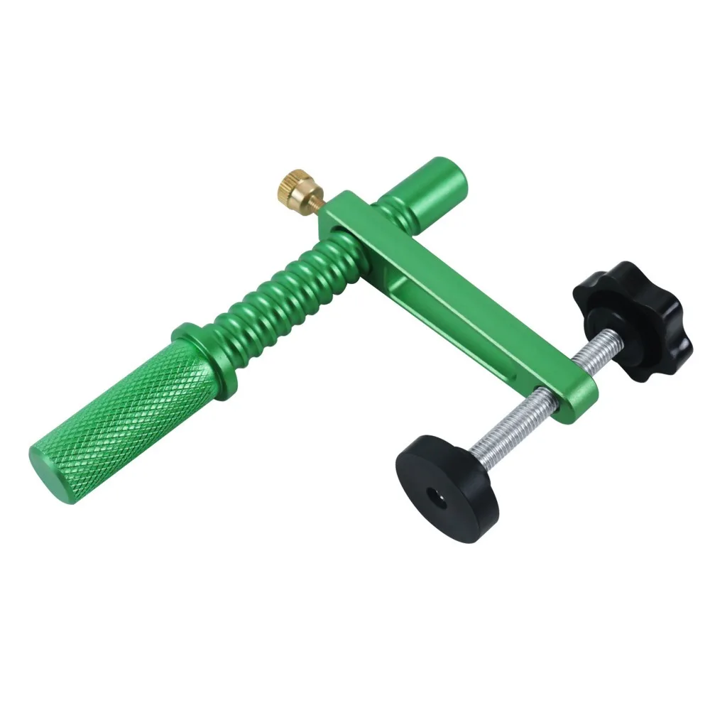 Aluminum Alloy Bench Dog Clamp 60mm Clamping Range Lightweight Design Quick Hold Down Clamp 20mm Dog Bore Quick Acting Mechanism