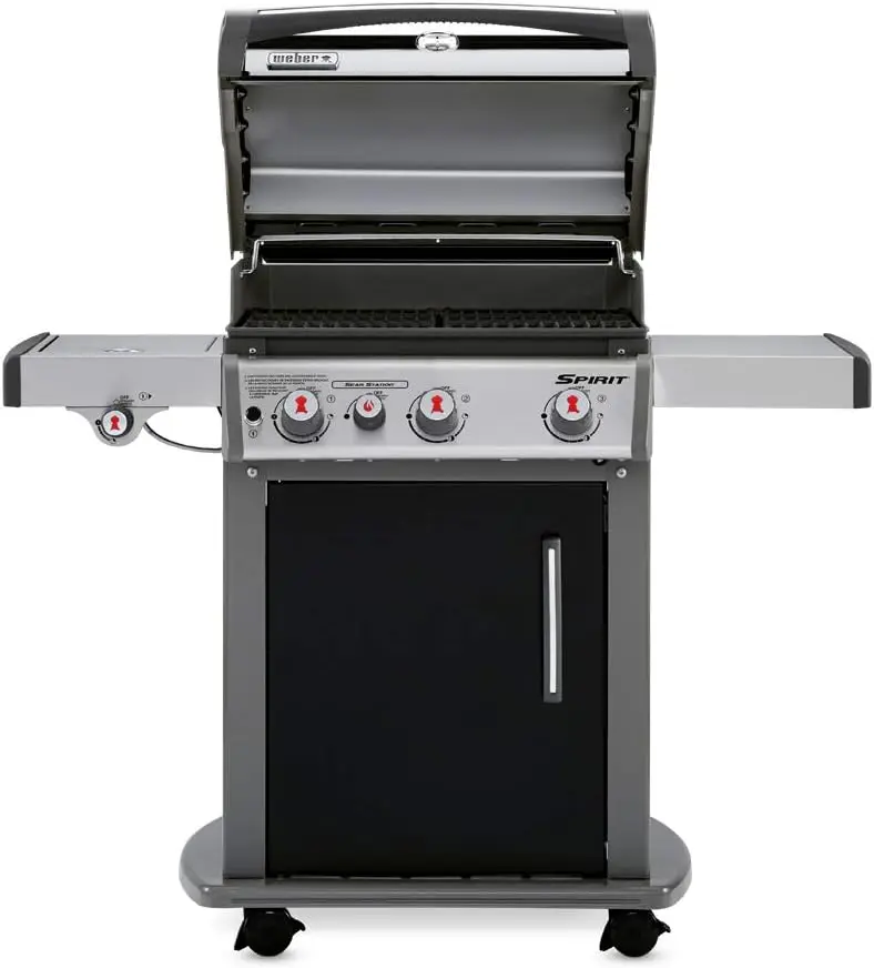 Weber spirit e330 lp schwarzer grill