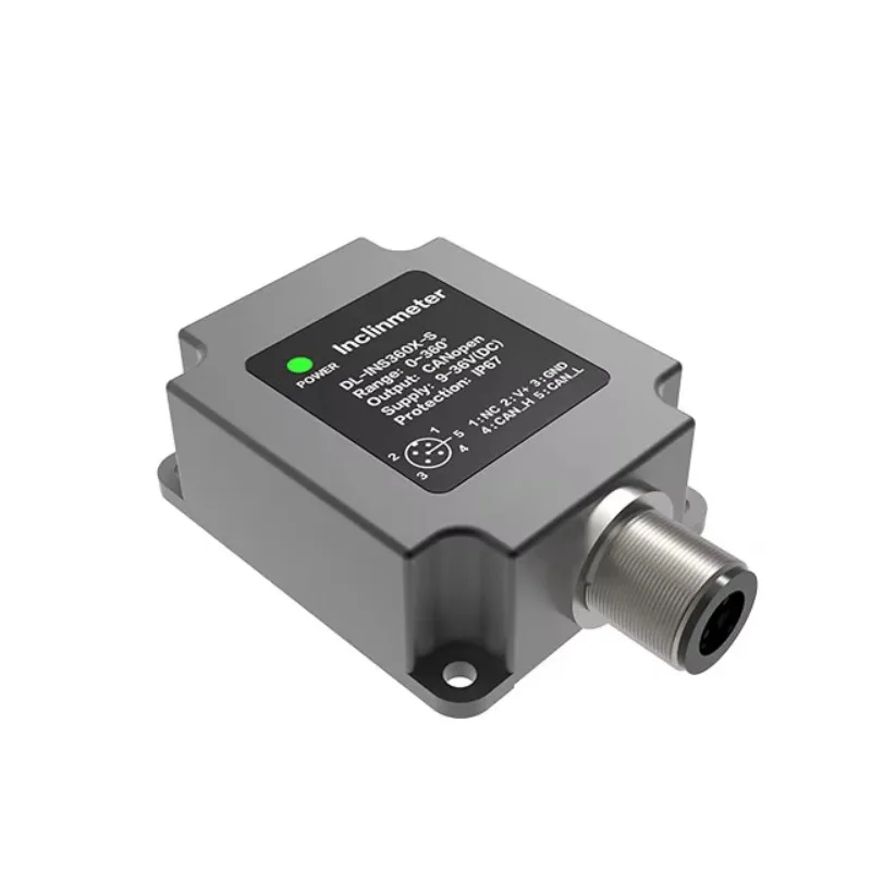 

High Precision Structural Monitoring Inclinometer Sensor Rs485 Inclination Sensor for Cranes Scissors Forklift Large Equipment