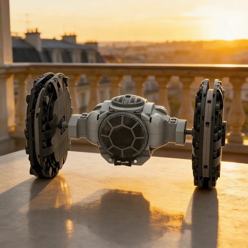 436 個 MOC スターバトルタイオレオモデルビルディングおもちゃブロッククリスマスギフト建設組み立て DIY 教育クリエイティブアイデア