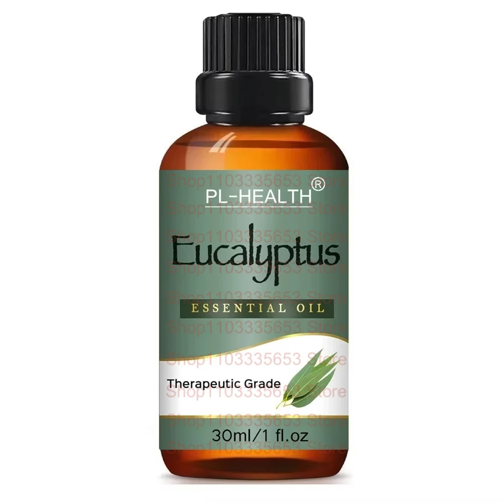 

30ML Pure Eucalyptus Essential Oil Premium Quality Therapeutic for Diffuser/Humidifier Aromatherapy
