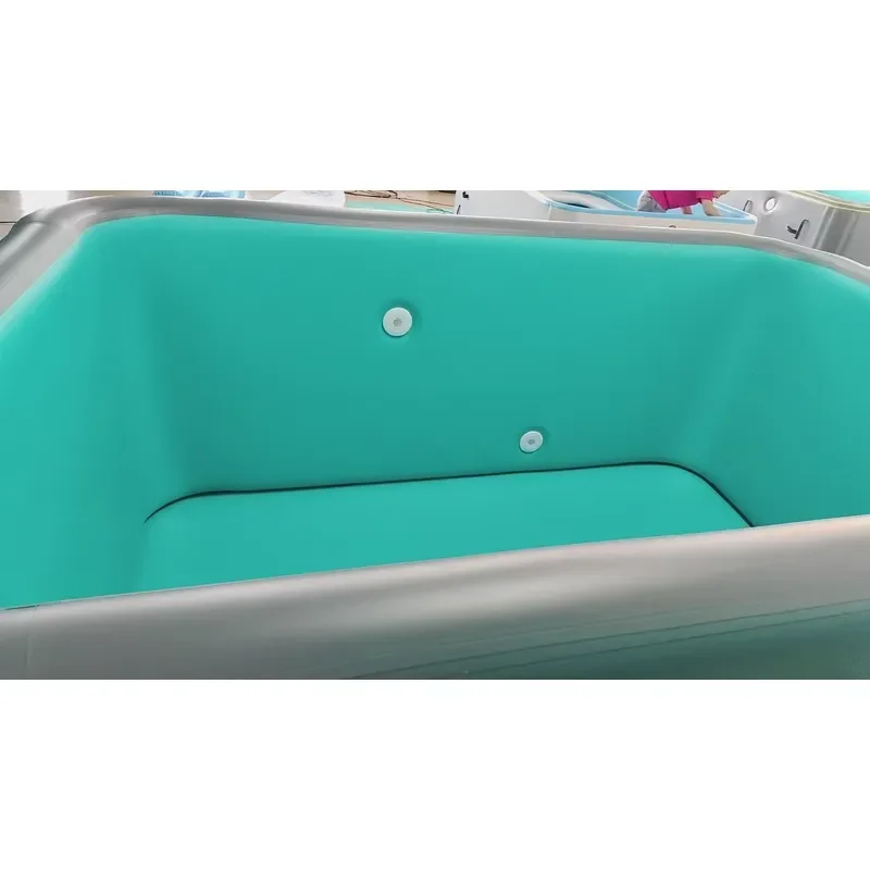 Portable Outdoor Inflatable Pool Sand Proof Beach Accessories for Summer Vacation Family Fun Water Play Large Size Easy Setup