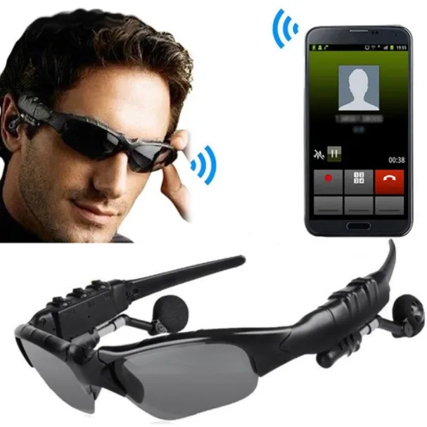 Polarized Wireless Glasses Lens Stable and Reliable Colorful Design Lens for Outdoor Traveling Carry