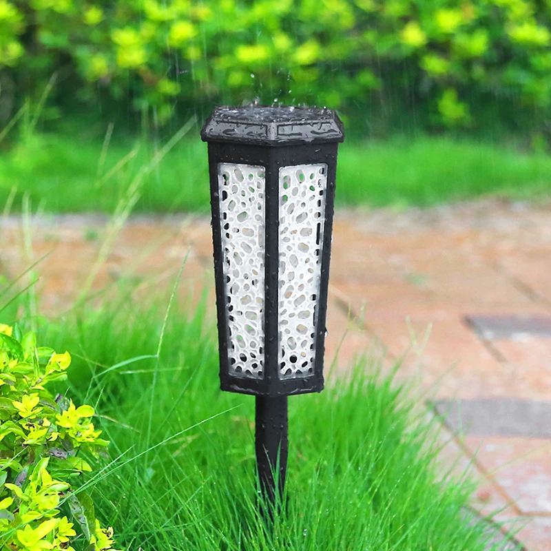 

Solar LED Lawn Light IP65 Waterproof Floor Lamp for Garden Courtyard Holiday Outdoor Decoration Atmosphere Lighting