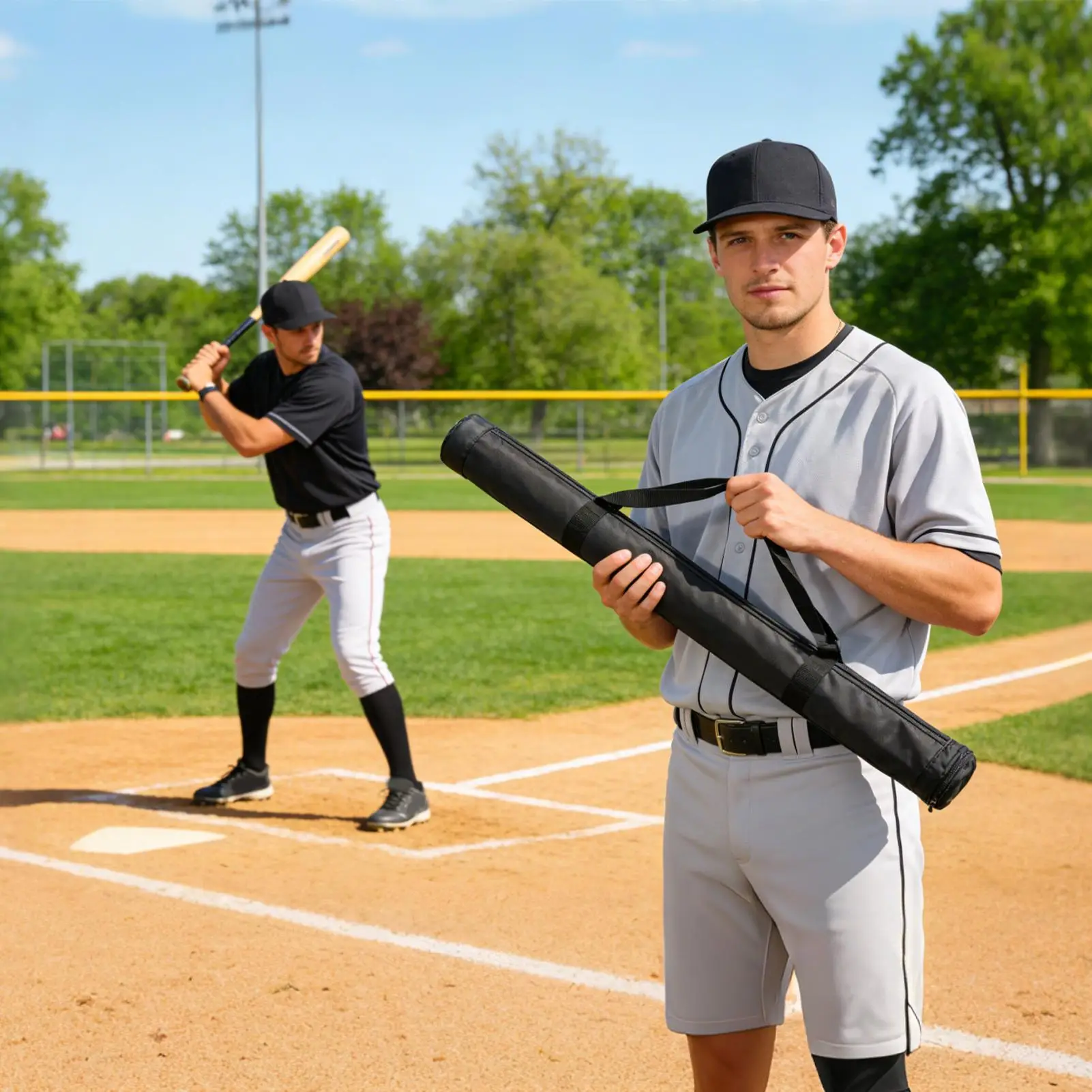 

Чехол для бейсбольной биты, легкий, устойчивый к царапинам, для тренировок, лиг, старшей школы, путешествий, спорта, колледжа