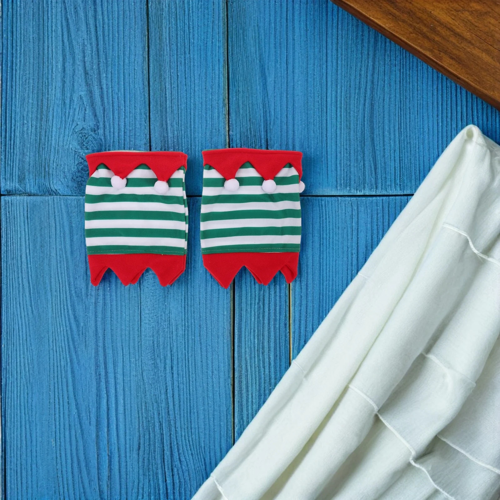 2 قطعة يلتف تنفس مخطط عطلة الحصان الساق يغطي الجبهة الساقين واقية خفيفة الوزن الدائمة الجراميق حراس الساق الفروسية