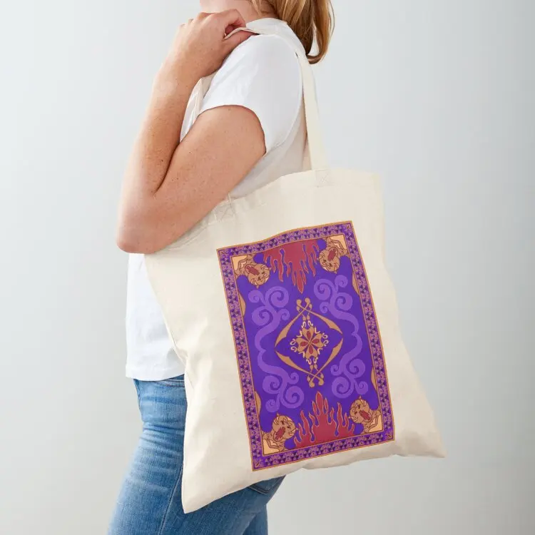 Aladdin 1992 Magic Carpet Tote Bag Lady bag sacs de shopping tote bag screen eco folding