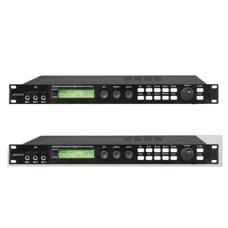 Ka3 pre-digital effects DSP digital reverb KTV microphone anti-howling processing, equalizer