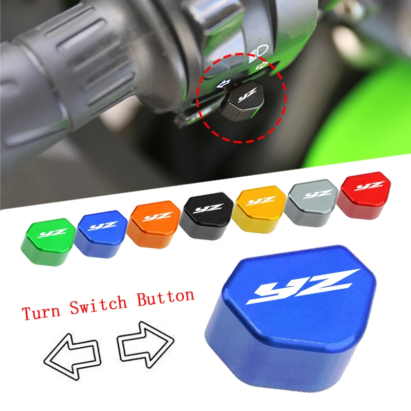 

For YAMAHA YZ 125 250 YZ250F YZ450F YZ250X YZ250FX YZ450FX Mototcycle Switch Button Turn Signal Switch Key Cap