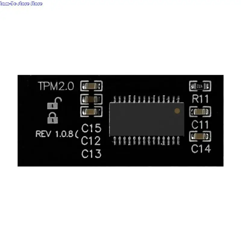D0UA TPM2.0 الوحدة النمطية LPC 20PIN لوحة أمان التشفير عن بعد للكمبيوتر