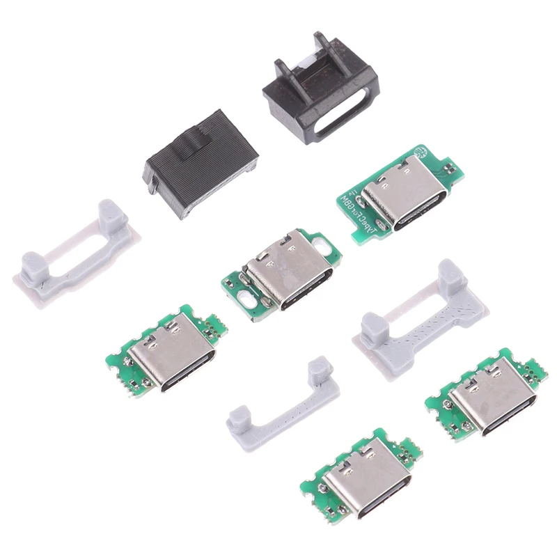 1set For 3DS/3DSXL/NEW3DS/NEW3DSXL Charging Port Replacement Convert to USB-C Mod USB Type C Charging Socket