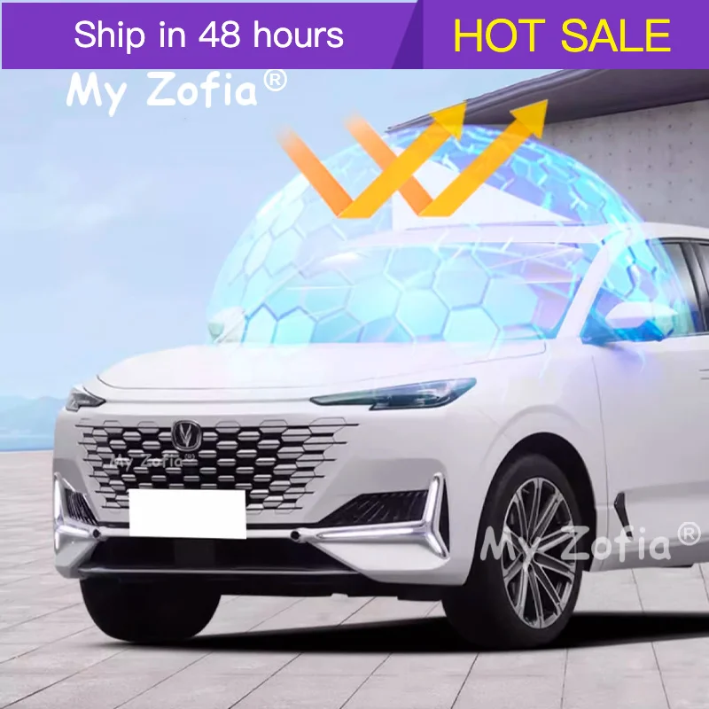 Car Windshield Sunshade Foldable Umbrella amry Front Heat Insulation Accessories For Changan UNI-K 2023 2024 2025 2026