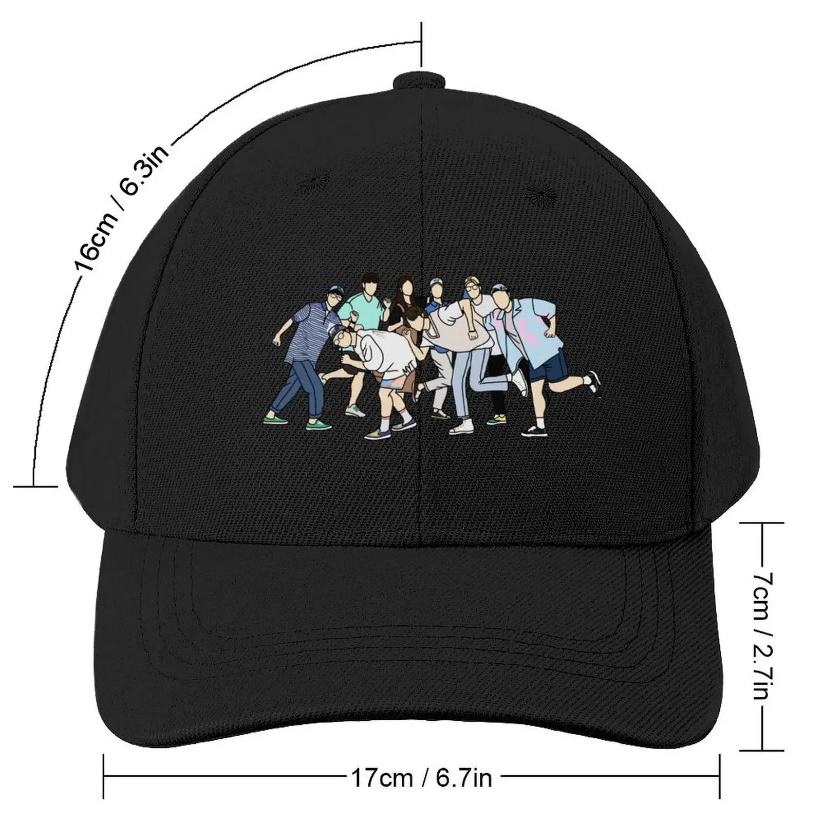 Running Man (Korean Variety Show)Cap Baseball Cap Streetwear New In The Hat Women's Beach Outlet Men's