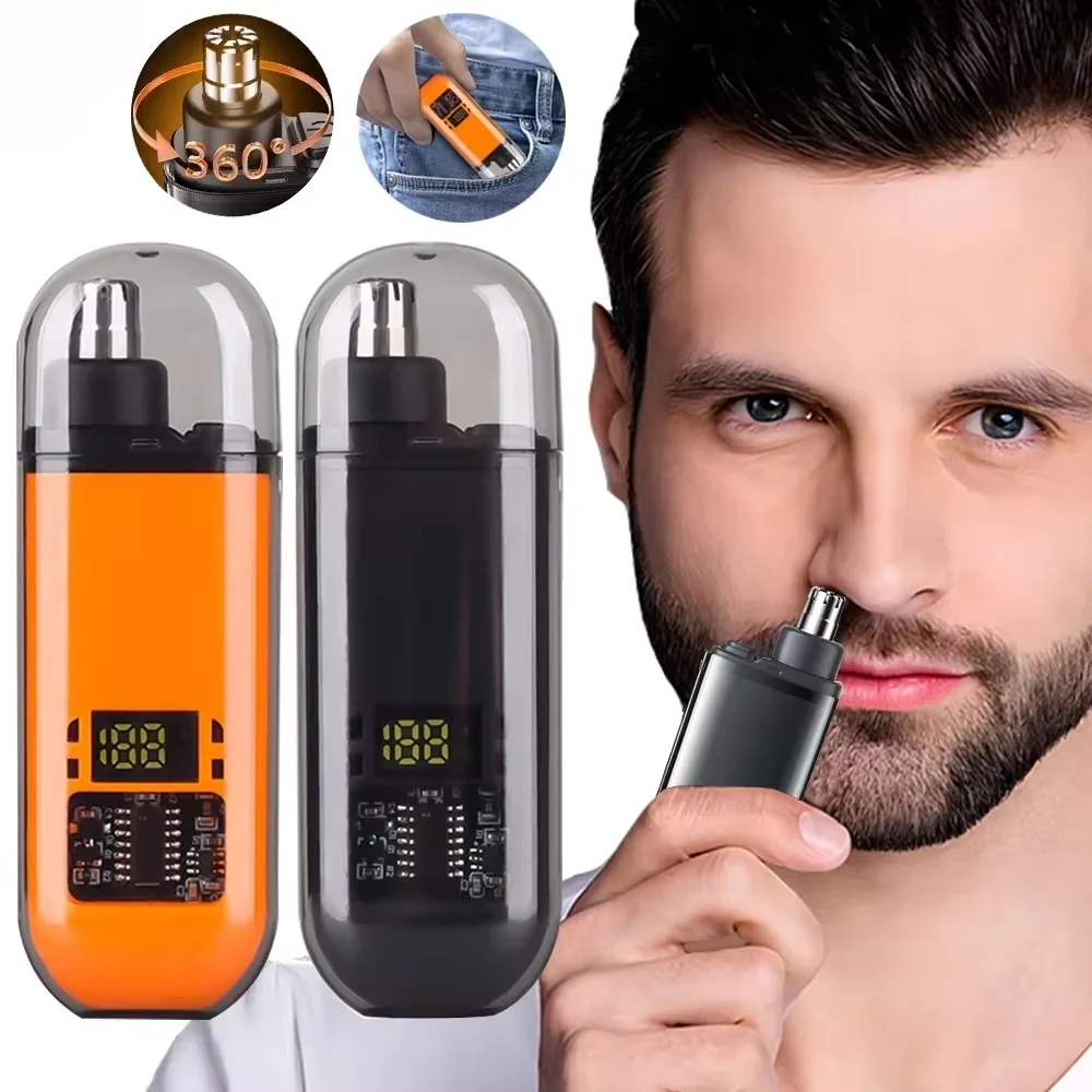 

Nose Hair Trimmer Portable Mini Nose and Ear Hair Trimmer Portable Nose Trimmer Rechargeable Trimmer for Man