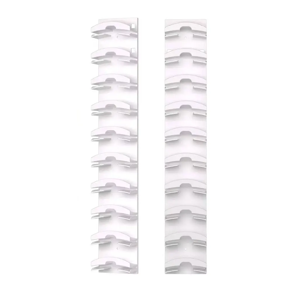 For Wall Mounted Hat Rack for Baseball Hats Holds 10 Multi Layer Design Easy for access Plastic Hat Organizer for Home