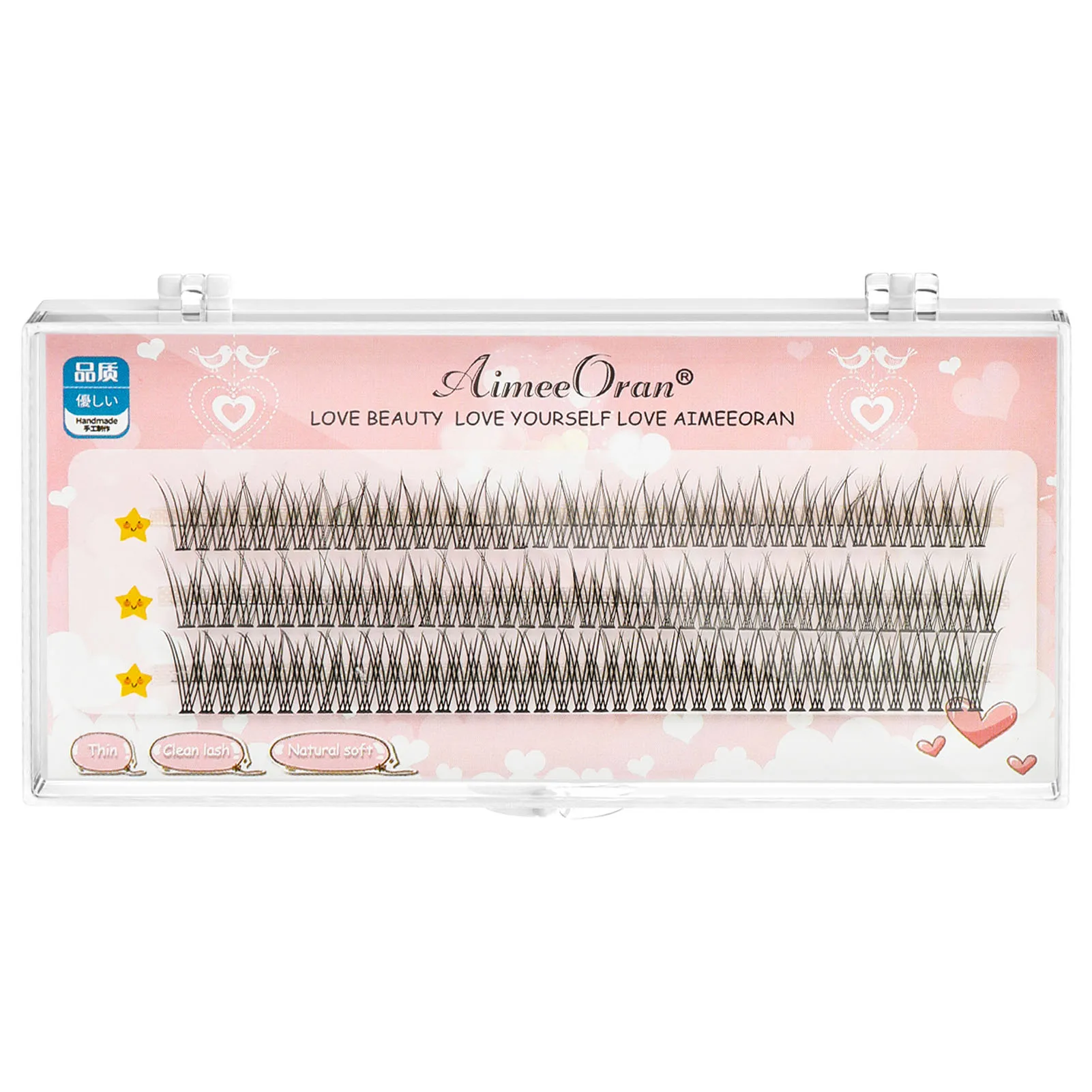 DIY Eyelash Extensions 10/11/12/13mm Professional Assorted Lengths Wisps for Women Girls