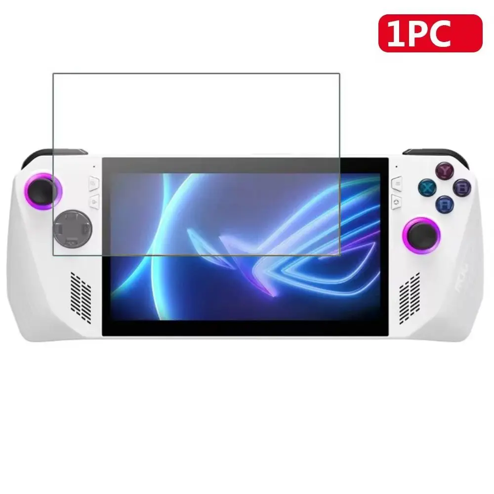 3PCS Accessories Game Console Screen Protector HD Curved Edge Gaming Handheld Protective Film Anti Scratch for ROG Ally X 2024