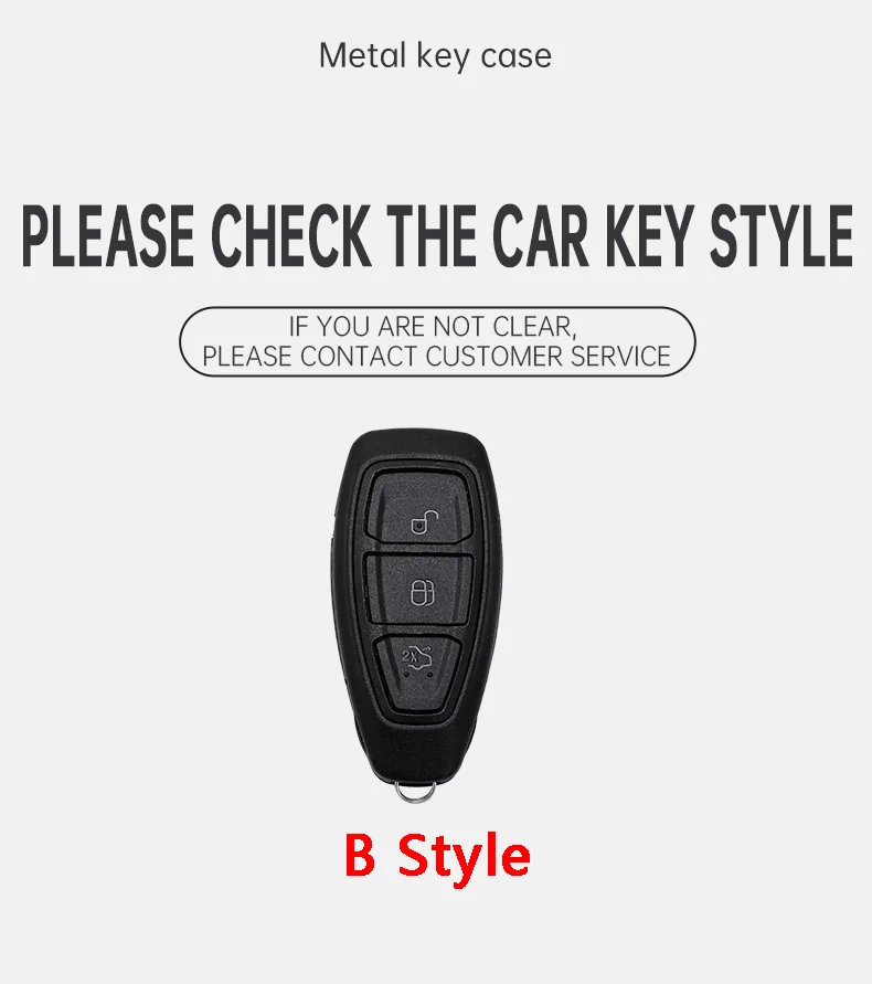 Car Folding Remote Key Cover Case Protective Shell For Ford Focus 3 4 ST Mondeo MK3 MK4 Fiesta Fusion Kuga 2013 2014 2015 2017