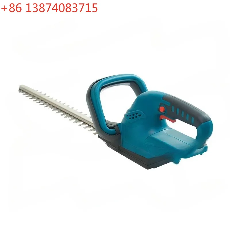 Cordless Electric Hedge Trimmer Lithium Ion Battery Powered Garden Pruning Shears (Color Random)