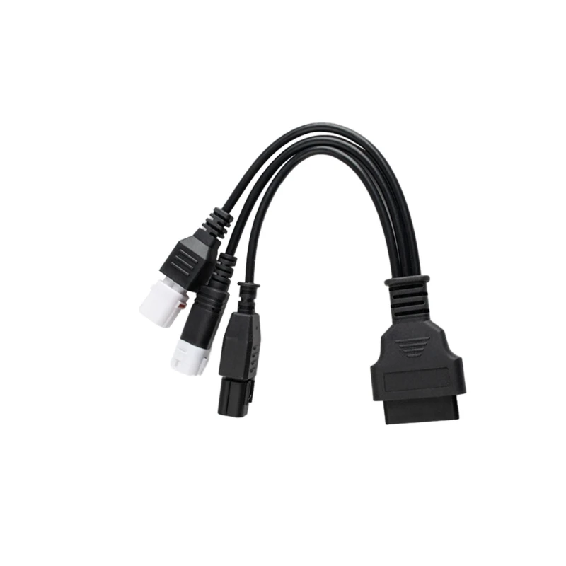 

Motorcycle Adapters Cable 16Pin Female To 3 4 6Pin Male OBDII Diagnostic Tool Motorcycle Diagnostic Connector Cable for Bikes