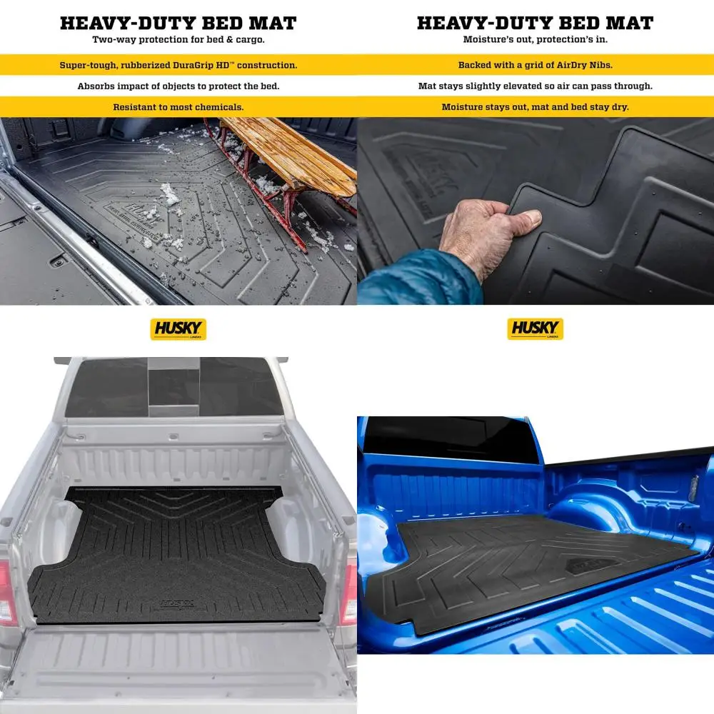 

Подкладка для кровати на заказ | Подходит для Ford F-150 2015–2024 гг., включает в себя 22–24 Lightning Crew/SuperCrew (кровать 7,1.). | 1-шт. Черный - 16008