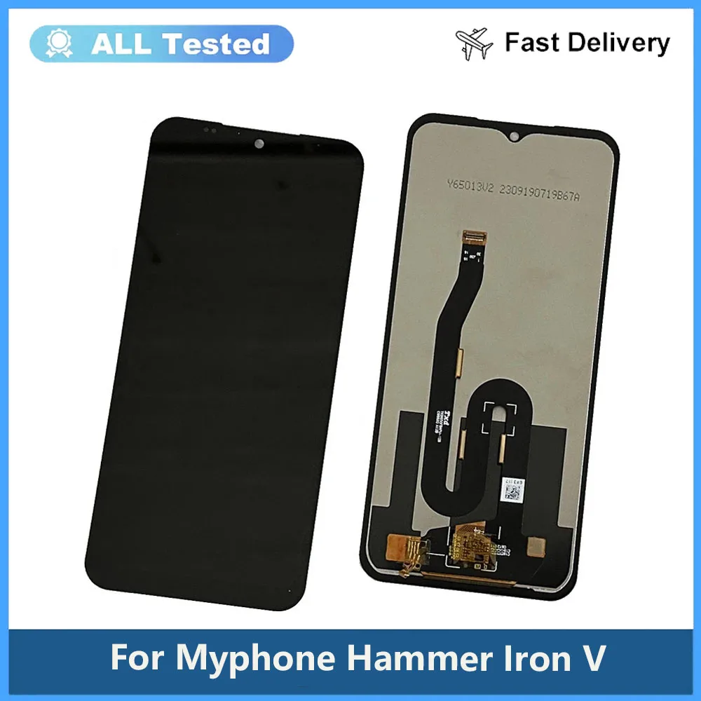 

Оригинальный протестирован для Myphone Hammer Iron V ЖК-экран с дигитайзером сенсорного экрана в сборе, сменный ЖК-дисплей Myphone Hammer Iron V LCD
