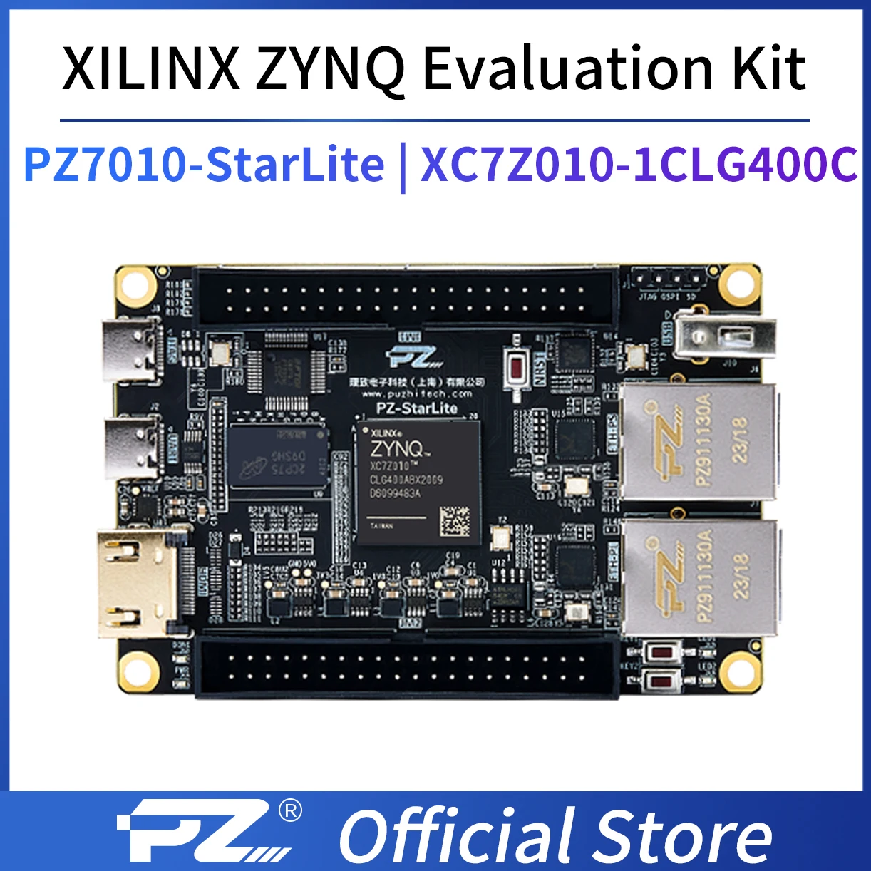 low cost fpga development board PZ7010-Starlite Evaluation Kit Xilinx Zynq-7000 SoC FPGA Board fpga development board