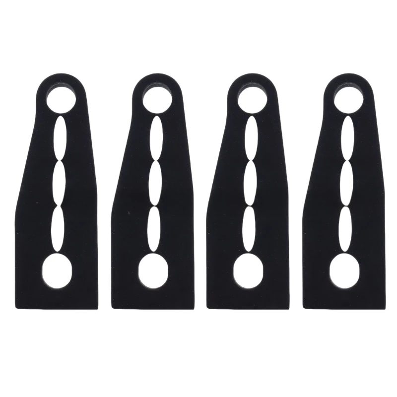 547C 4Pcs/Lot Car Door Latches Buffer Pads Cushion High Quality Rubber Shock Absorption For Noise Reduction And Safe Driving