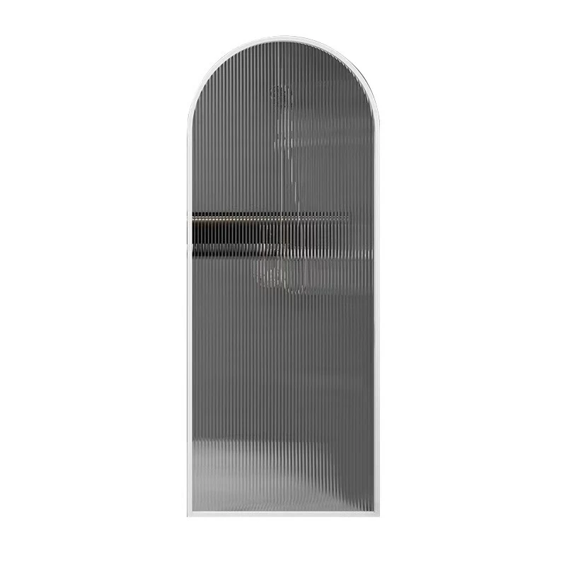 

Extremely narrow overall curved bath screen partition screen dry and wet separation