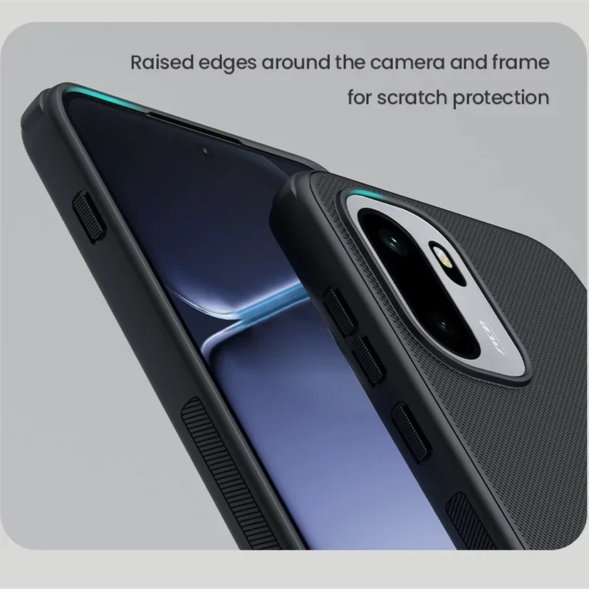 Nillkin لهاتف OnePlus Ace 6 حافظة متجمد شيلد برو حواف ناعمة غلاف صلب مقاوم للصدمات غطاء خلفي رفيع للغاية لهاتف One Plus Ace6 #5