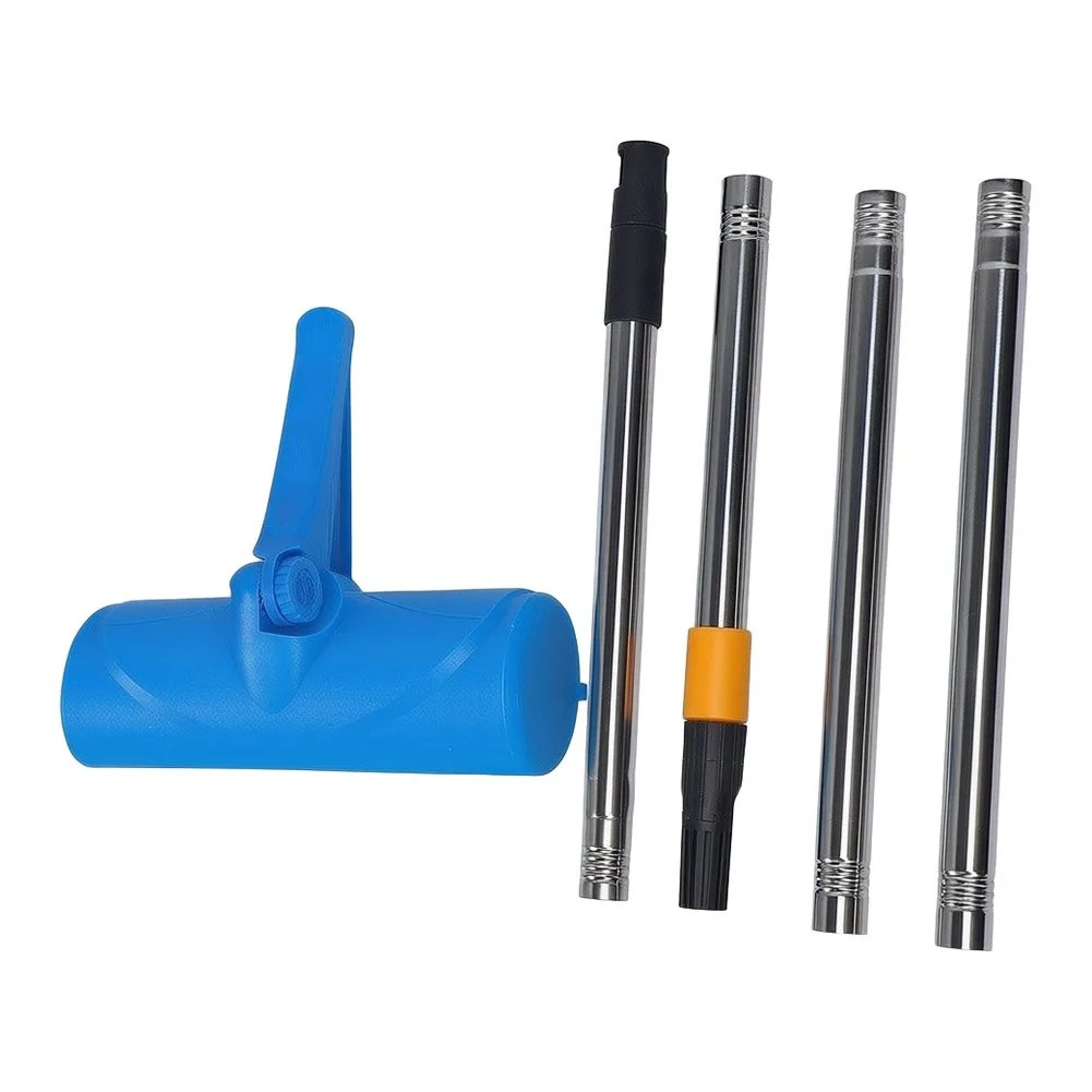 10 Inch Roller Brush with Modular Handle System and for splash Guard for Consistent Ceiling Coverage and Minimal Cleanup