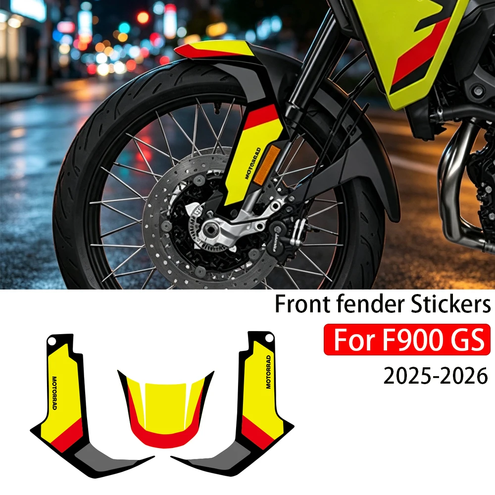For BMW F 900 GS 2025-2026 Motorcycle Front Fender waterproof scratch-resistant Decoration Sticker F900GS Personality Sticker