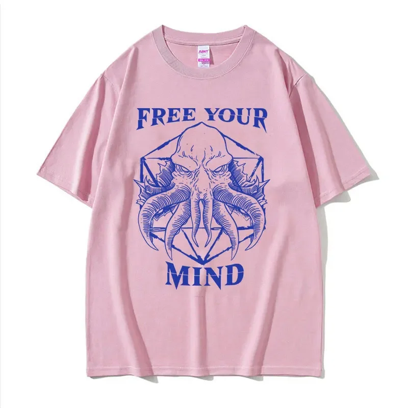 Limited Mind Flayer Baldur Gate 3 Graphic T Shirt abbigliamento uomo Fashion Cool Tshirt Unisex Casual Cotton T-Shirt manica corta