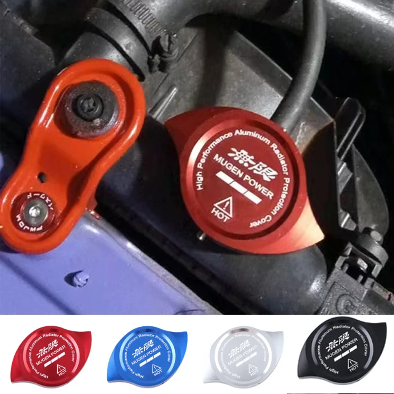 

Новая универсальная крышка бака автомобиля, алюминиевая крышка радиатора, автомобильные модифицированные крышки бака, защита для гонок, автомобильные аксессуары